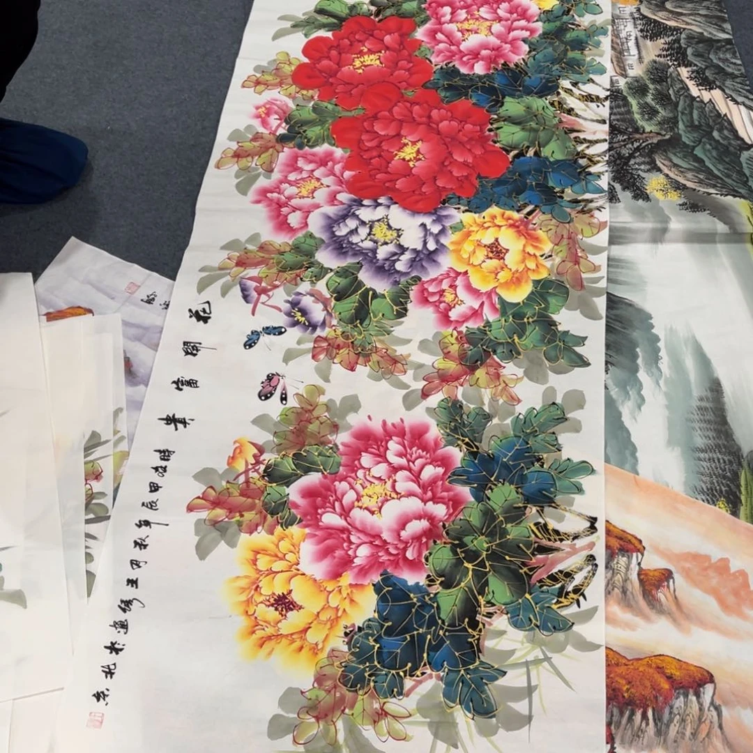 国画处理作品看好再拍哦