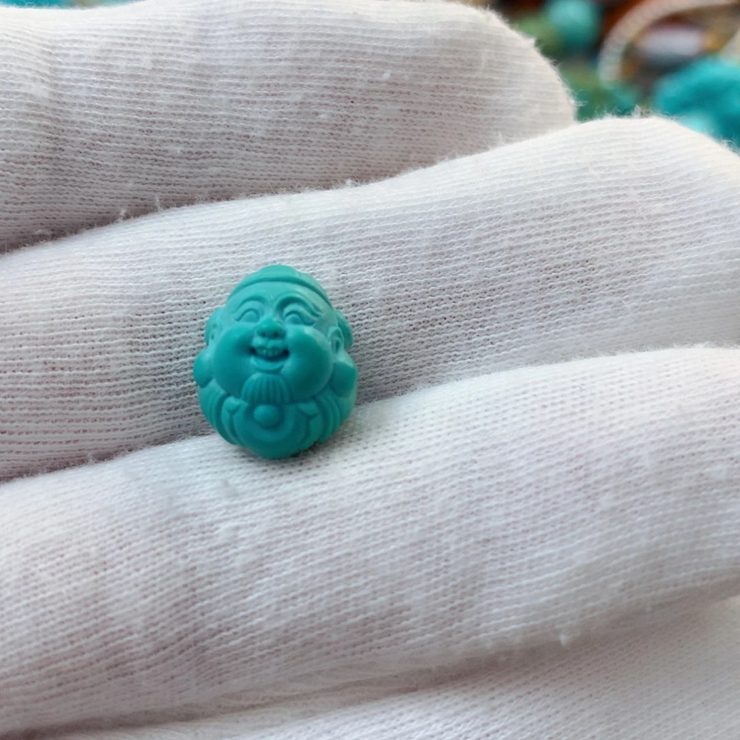 未镶嵌绿松石珠宝半成品