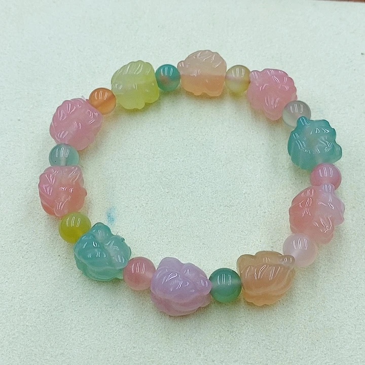 玛瑙未镶嵌手饰手串002