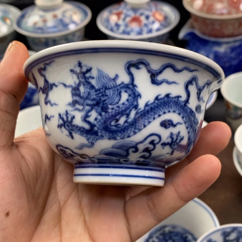 【闪购商品】景德镇青花主人杯