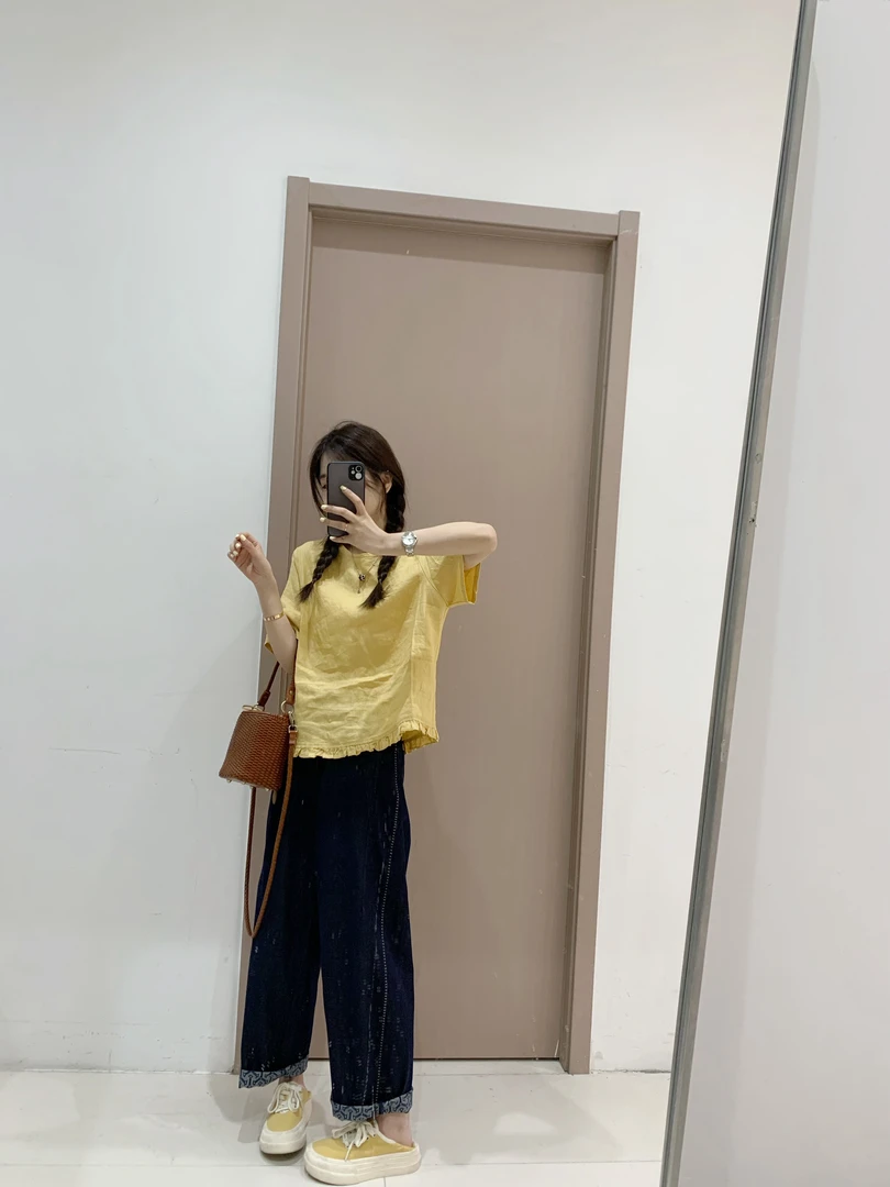 椿·予静【厂家资源】花边小衫