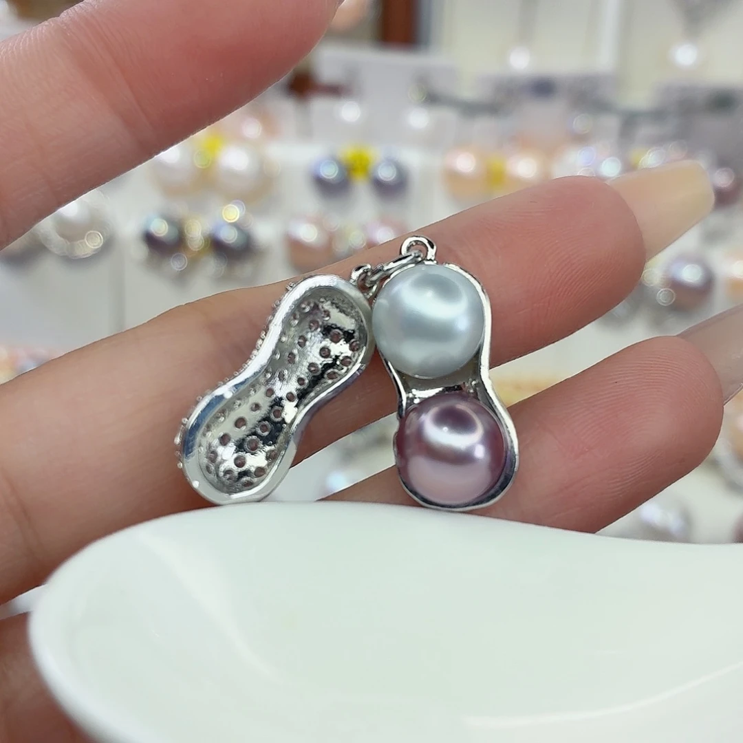 淡水珍珠颈饰合金