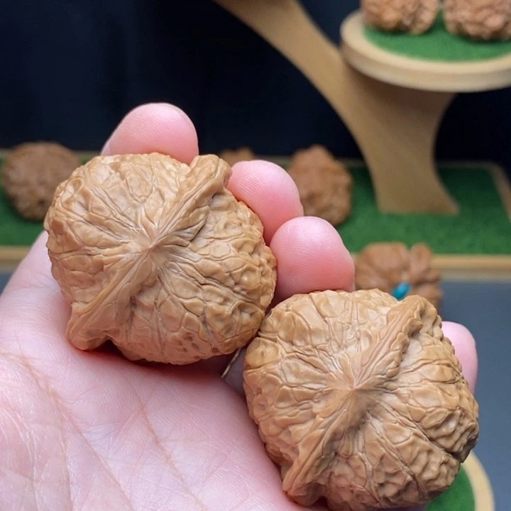 再***吧文玩核桃把件南瓜墩