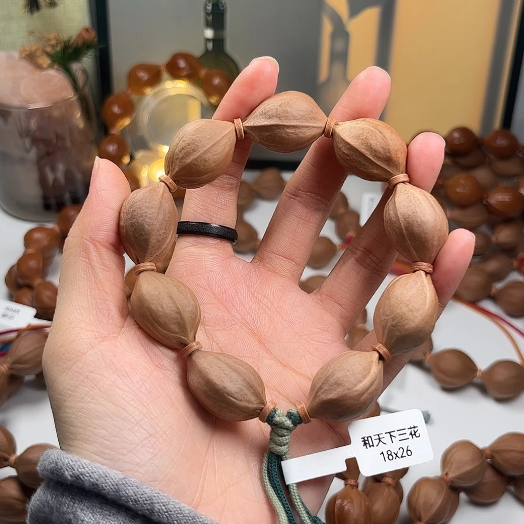 吊坠橄榄核1826素串