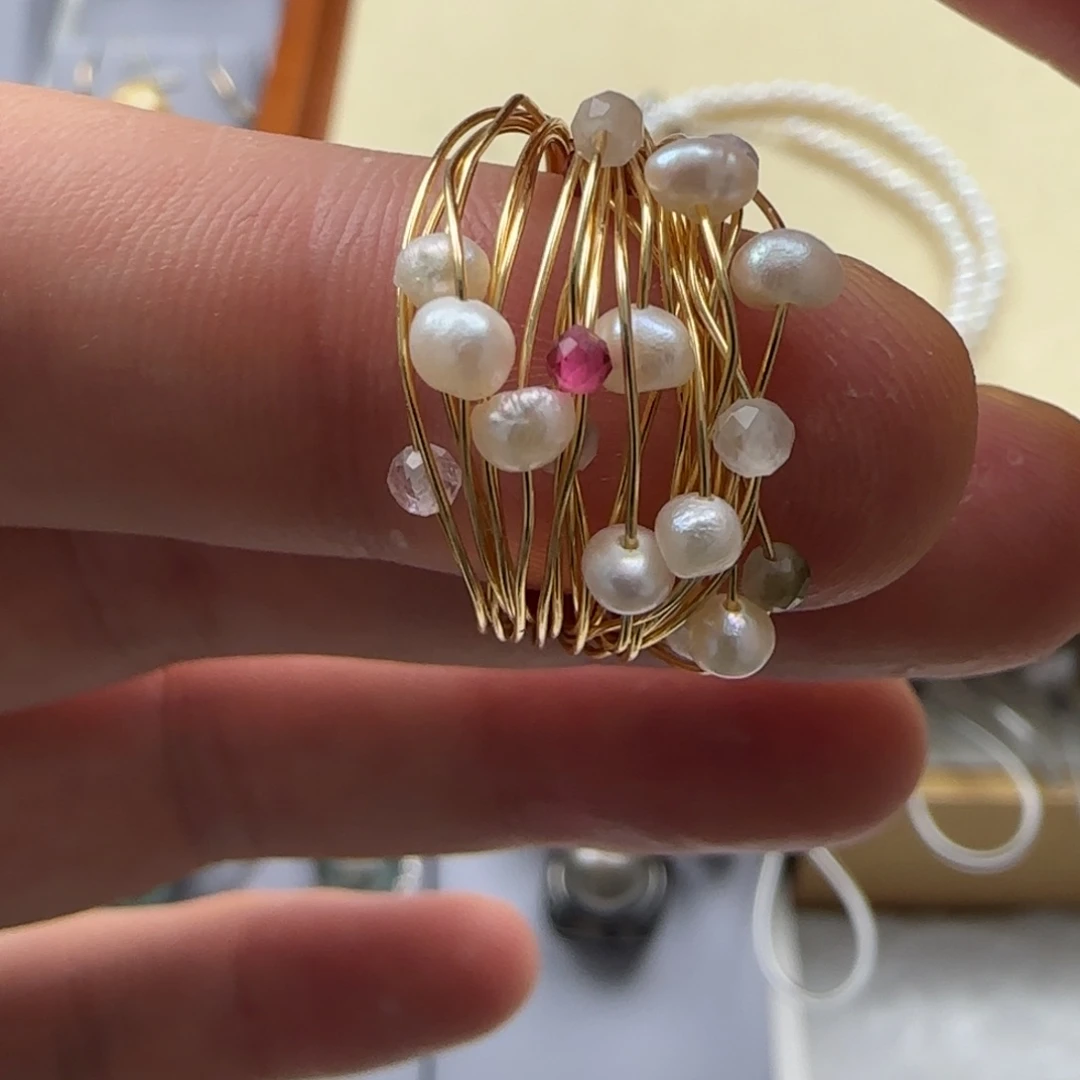 淡水珍珠戒指未镶嵌