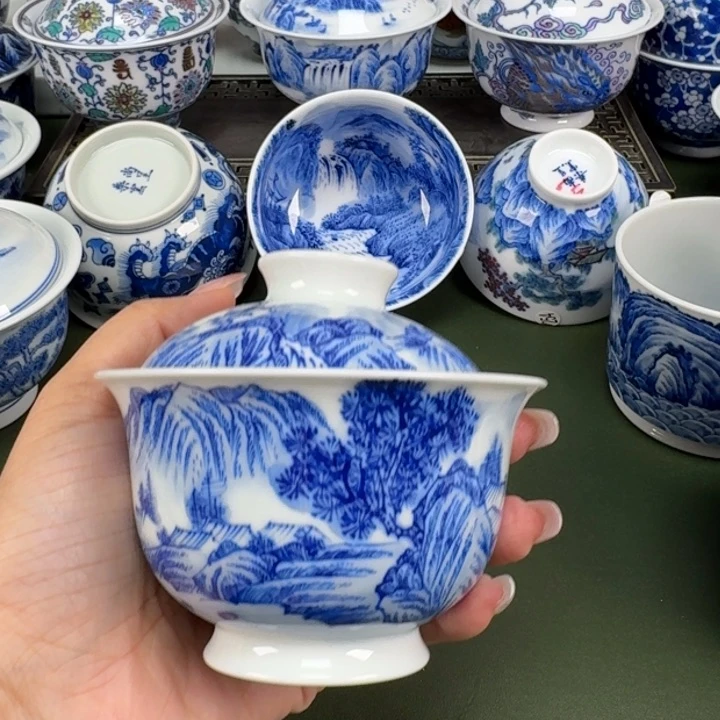 蒙蒙纯手工手绘茶器287