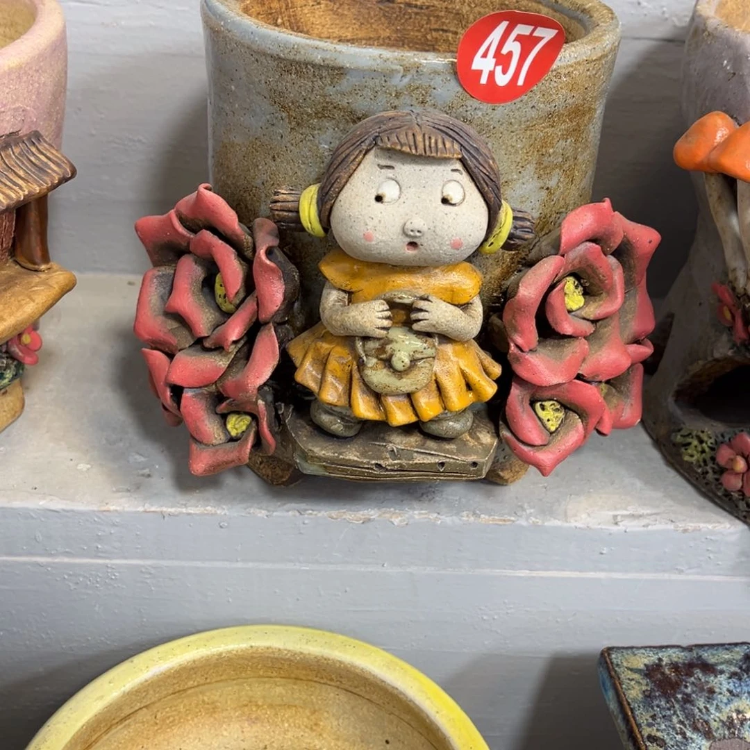 陶瓷微瑕457 号陶然花盆新年福利