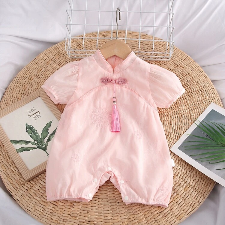 连身衣/爬服/哈衣中国风夏季通用婴幼童