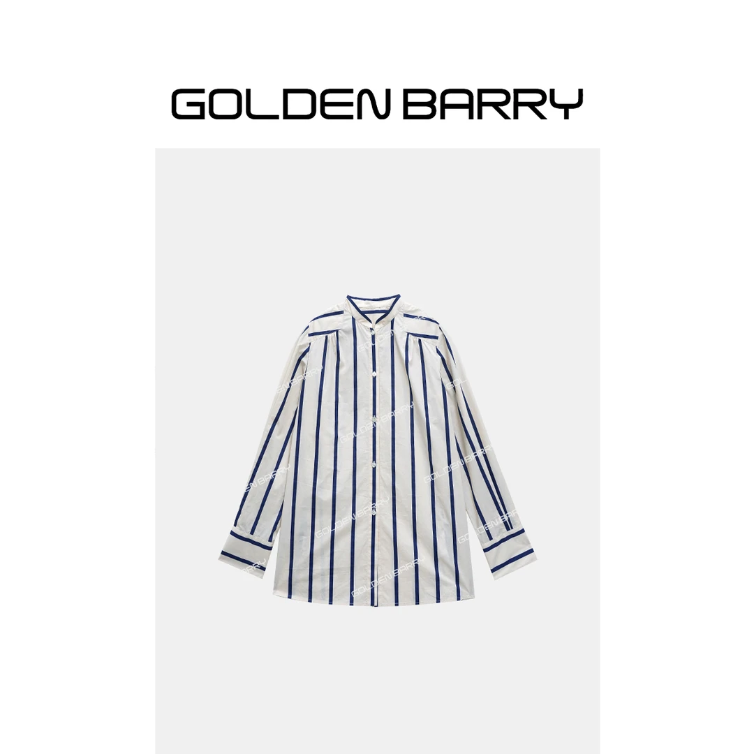 GOLDENBARRY|212491经典法式条纹衬衫