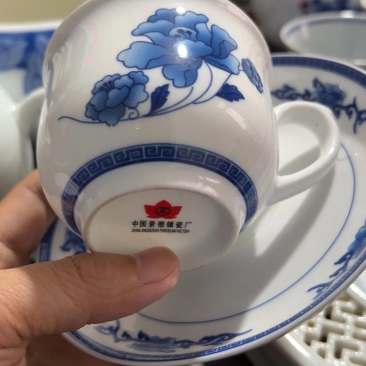 青韵咖啡杯陶瓷一个
