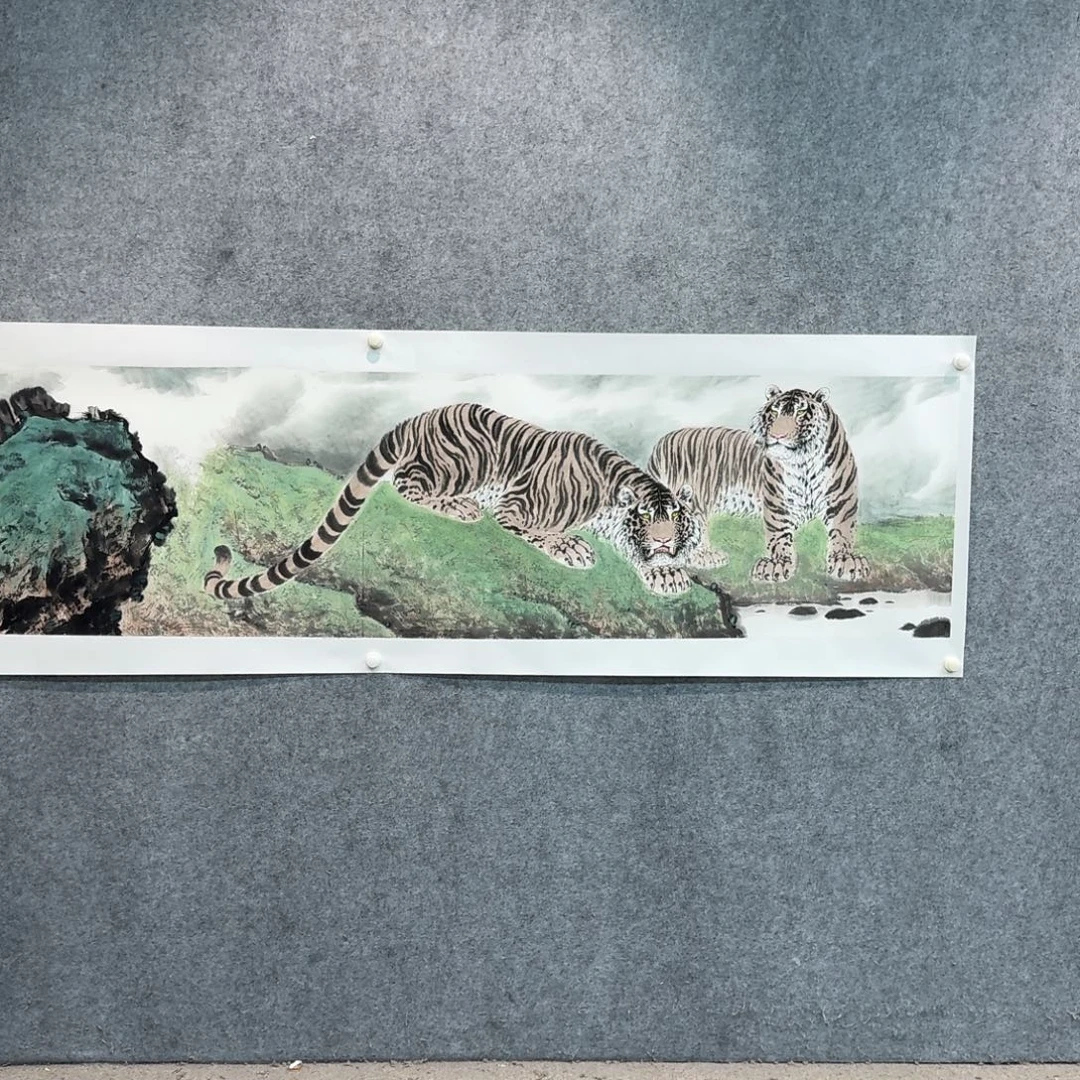 国画国画作品WJS 老师