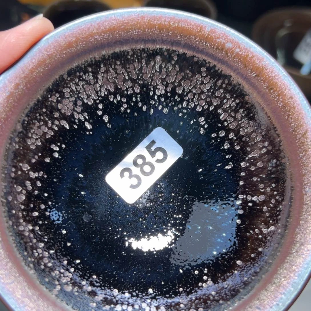 茶盏给**掌全手工原矿原釉建盏