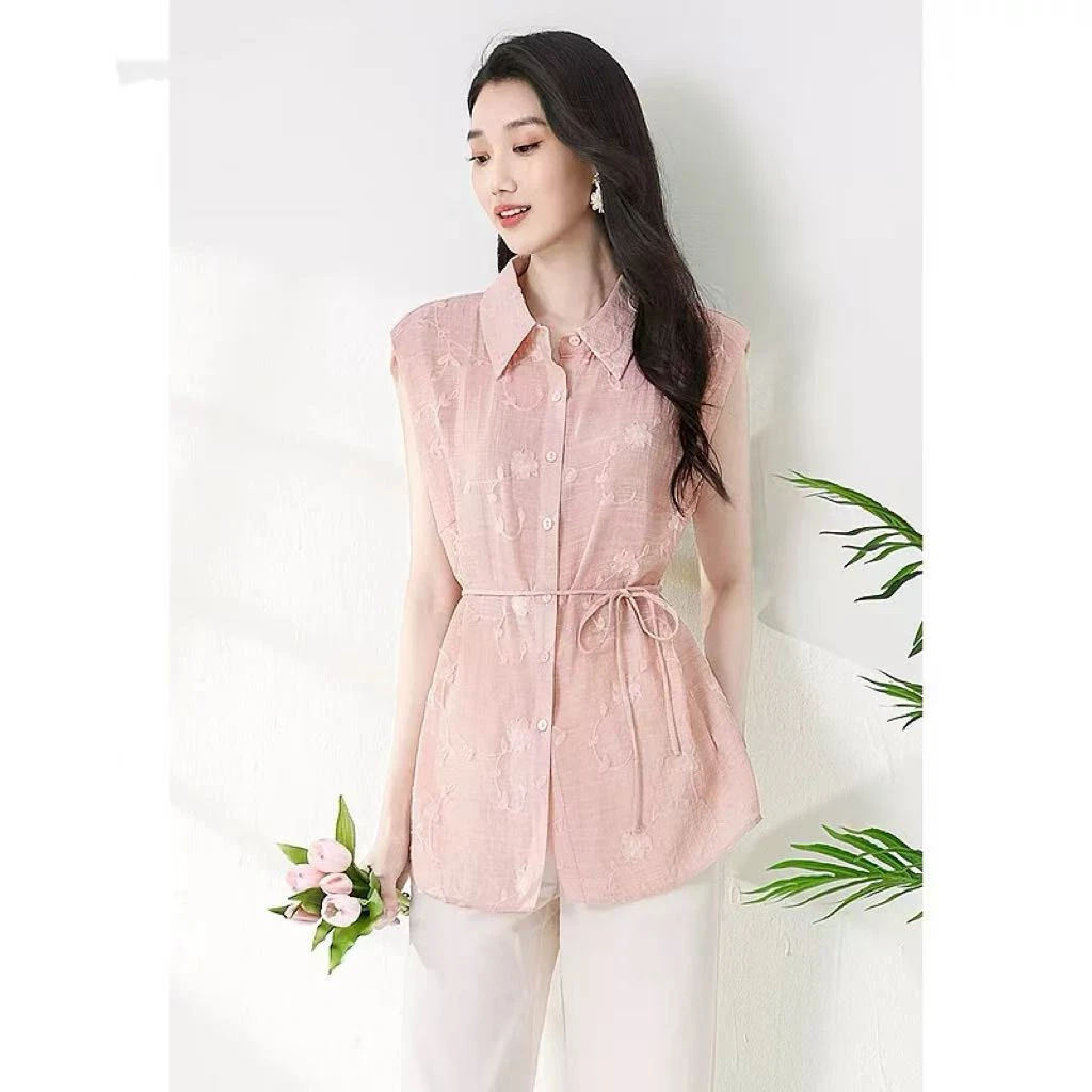 095 韩版洋气女2025夏季舒适上衣