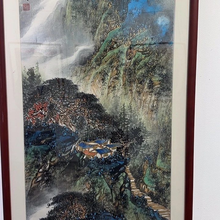 国画我是一只小小鸟地域鬼的人