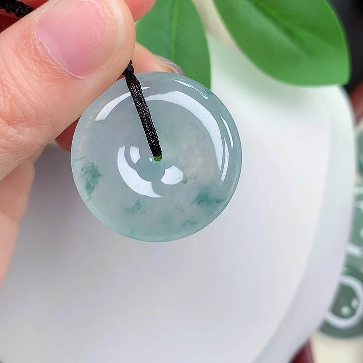 颈饰未镶嵌翡翠29.3-6.2mm