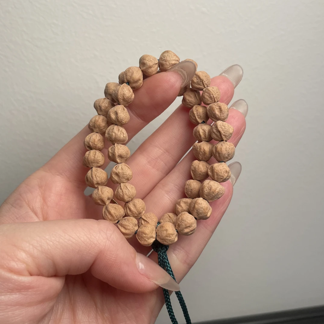 热振原桩莲花柏香籽手持