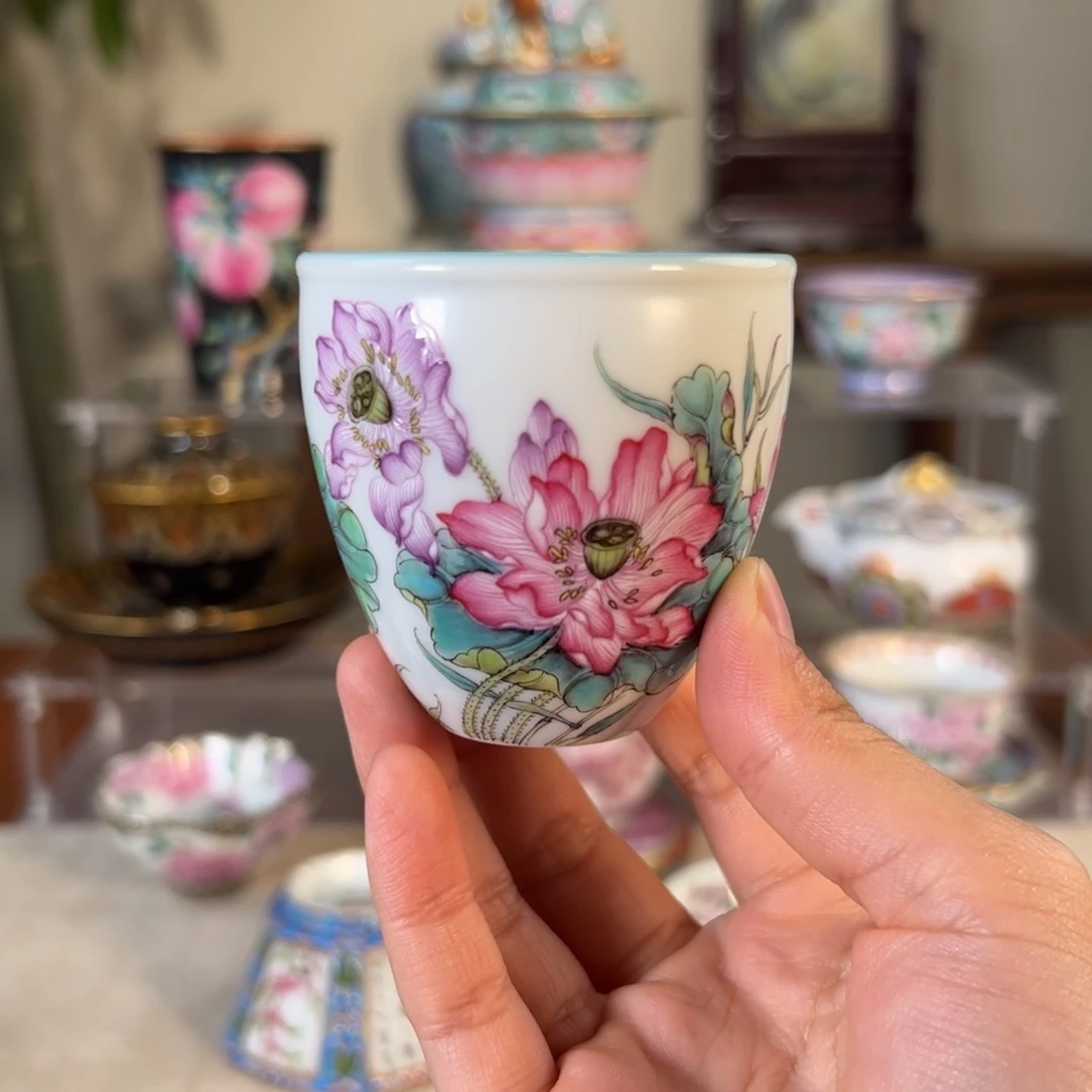 纯手工手绘 高端茶器