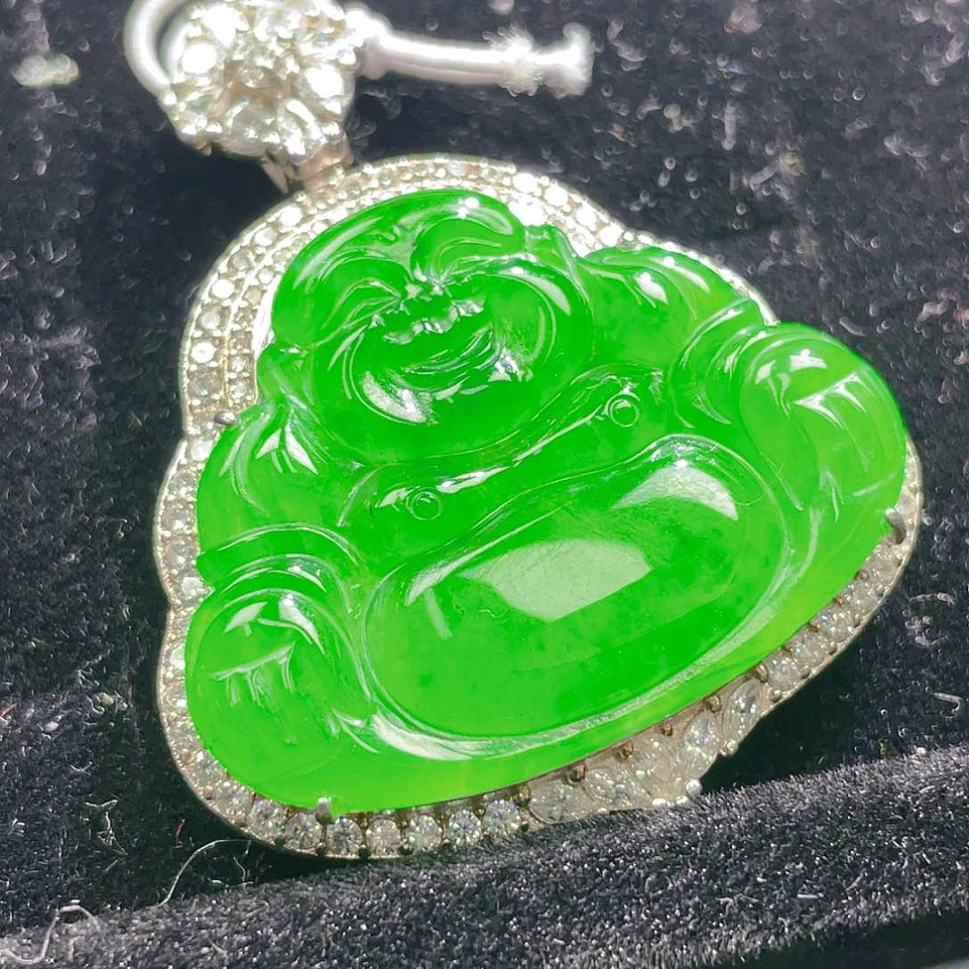 翡翠颈饰未镶嵌60，