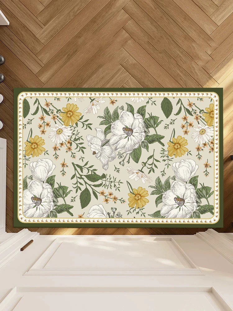 370【80*140】硅藻泥入户门地垫玄关脚垫进门耐脏垫子家用防滑垫