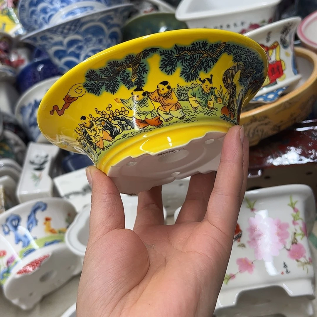 花盆紫砂185号瑕疵15/5cm