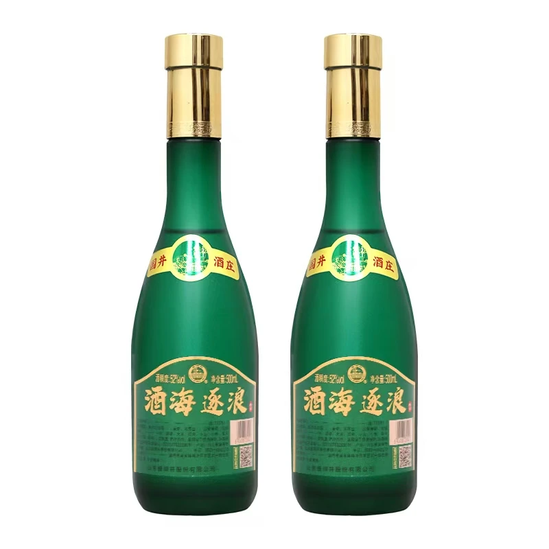 扳倒井酒海逐浪 浓香型白酒52度500ml*2瓶