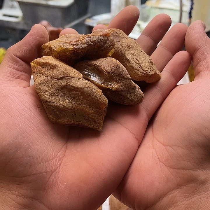 抬***星定制琥珀未镶嵌天然琥珀蜜蜡