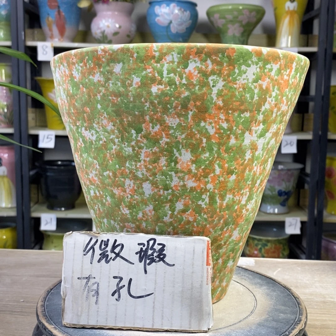 景德镇手工手绘陶瓷花盆