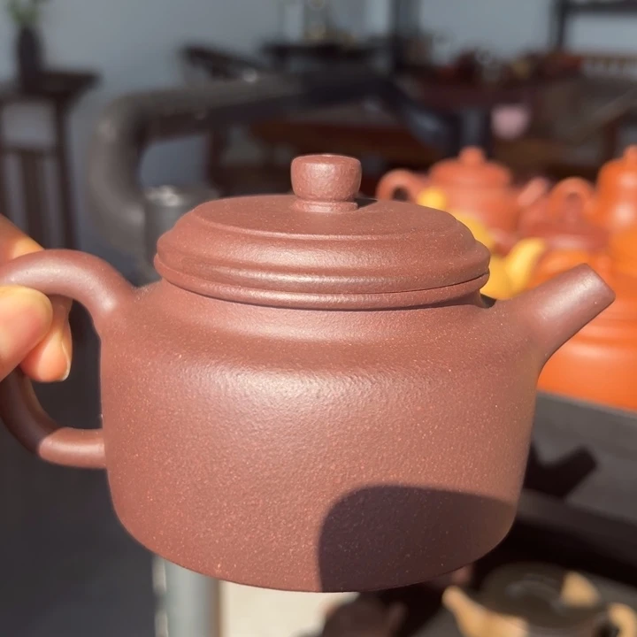 紫砂茶壶天青德中270cc