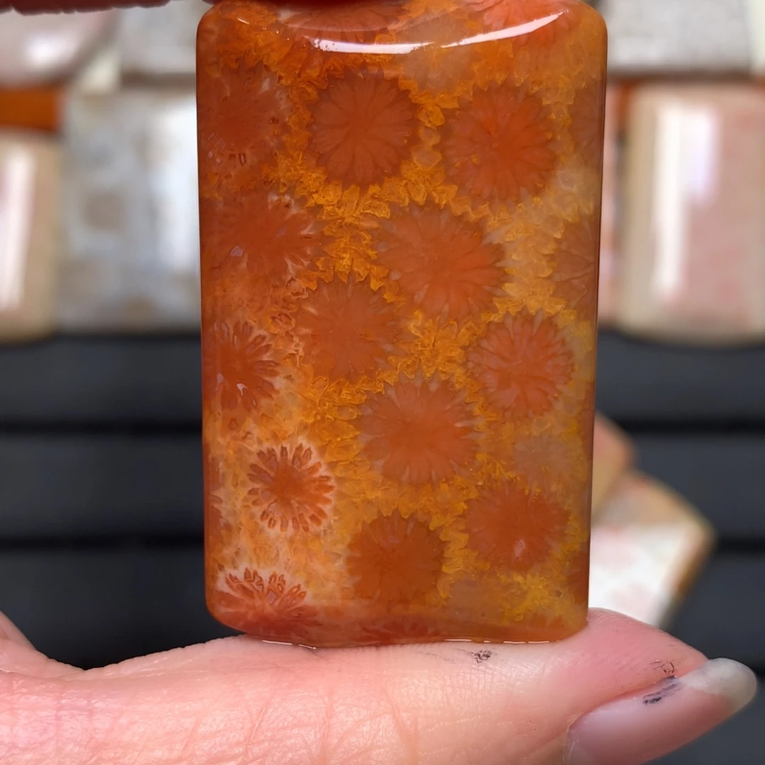 陌***暄硅化玉未镶嵌吊坠无事牌手排平安扣