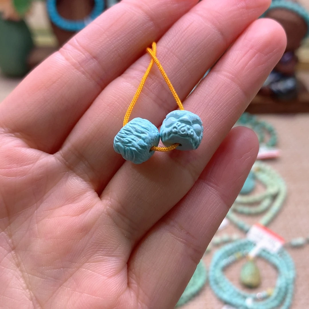 绿松石未镶嵌配饰