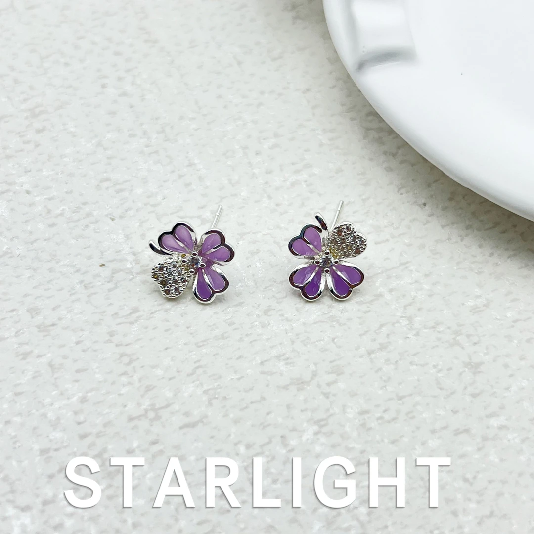 铜合金耳饰 设计款时尚气质百搭轻奢耳饰~YW1104