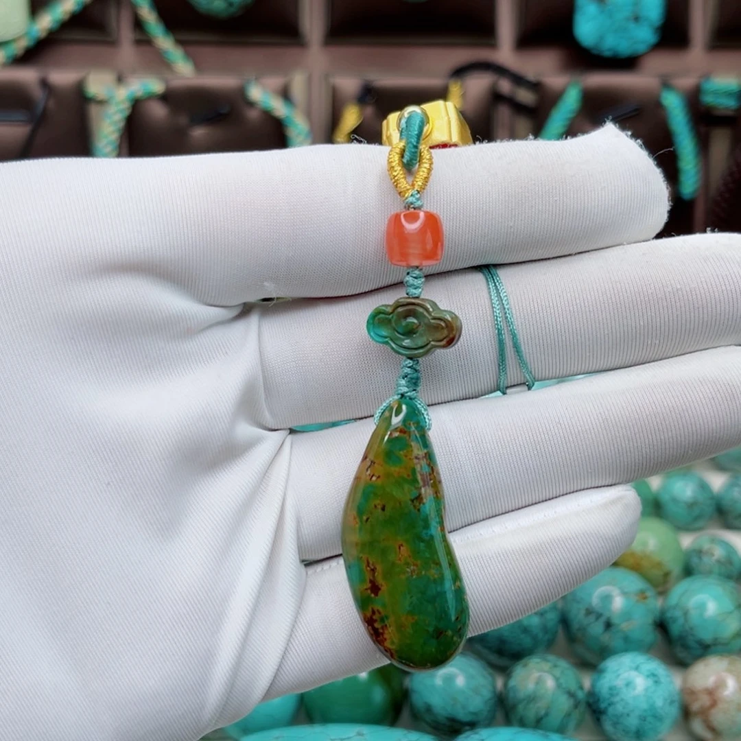 绿松石未镶嵌纯天然原矿绿松石