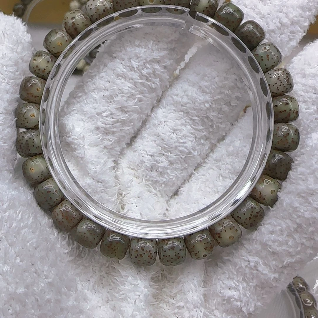 星月菩提手串105高端黑冰星月菩提87桶单圈