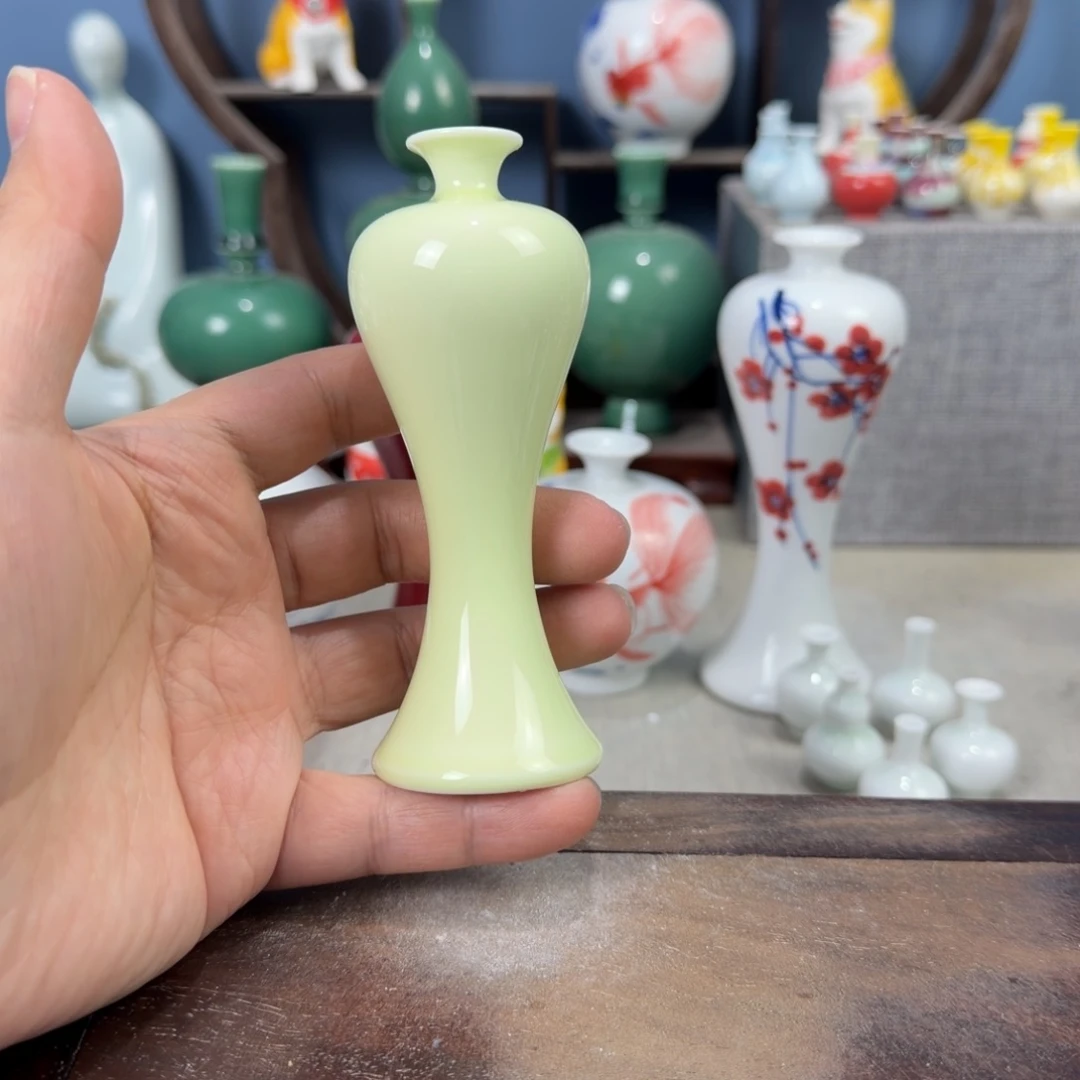 陶瓷手工小花器摆件