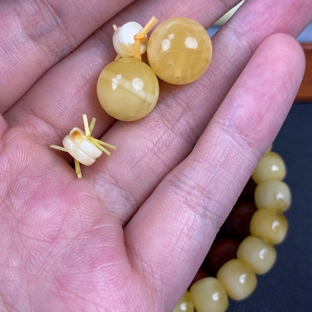 琥珀未镶嵌裸石微瑕4