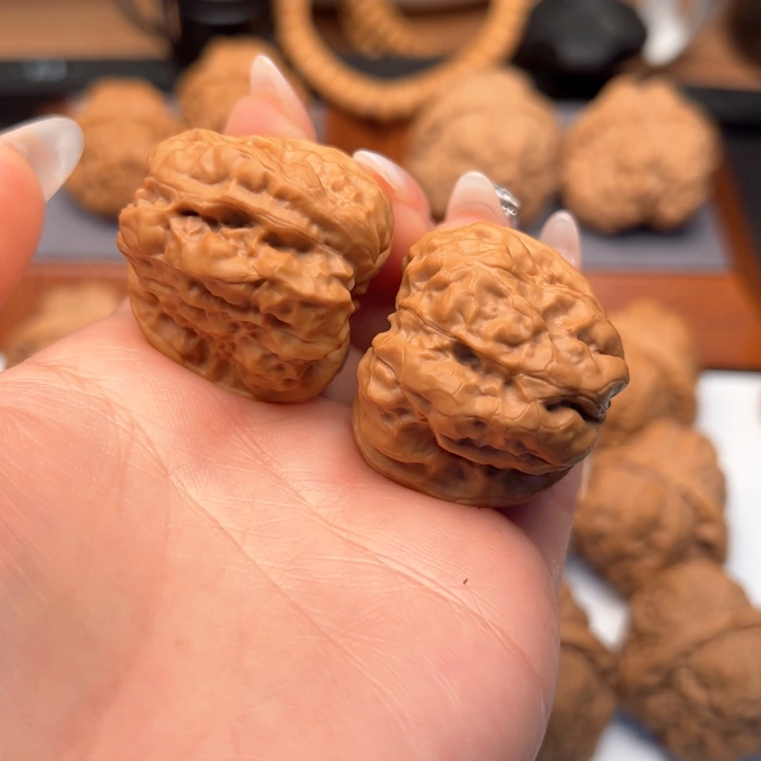 文玩核桃把件蛤蟆34