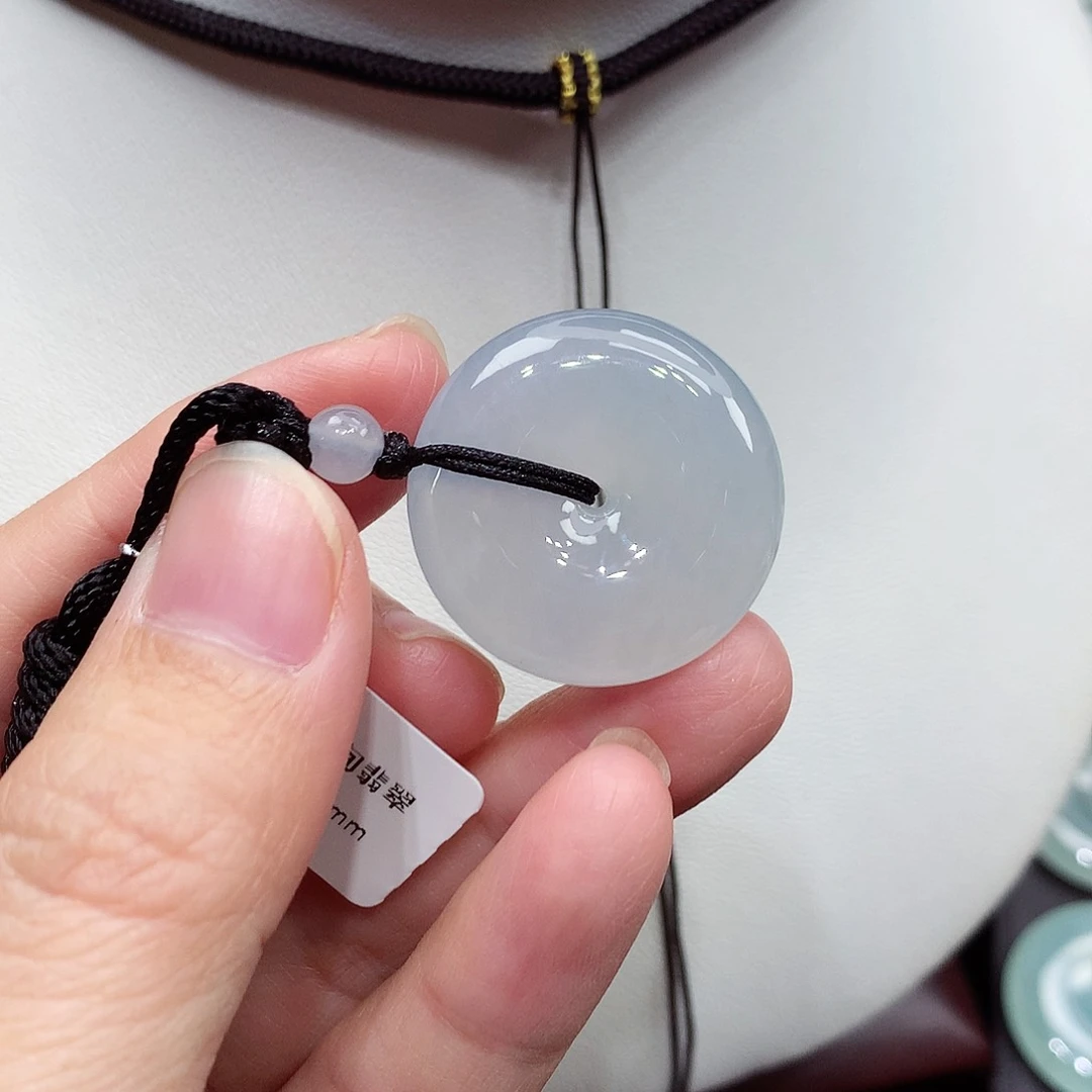 颈饰未镶嵌翡翠编号12，24.6/6