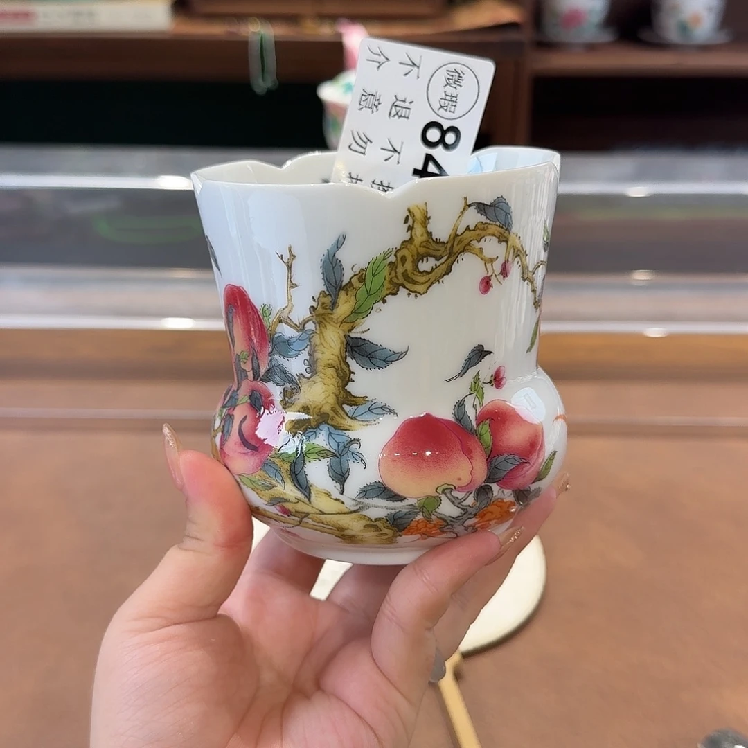 珐琅彩主人杯茶具系列