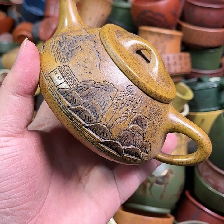 紫砂茶杯全手工紫砂主人杯