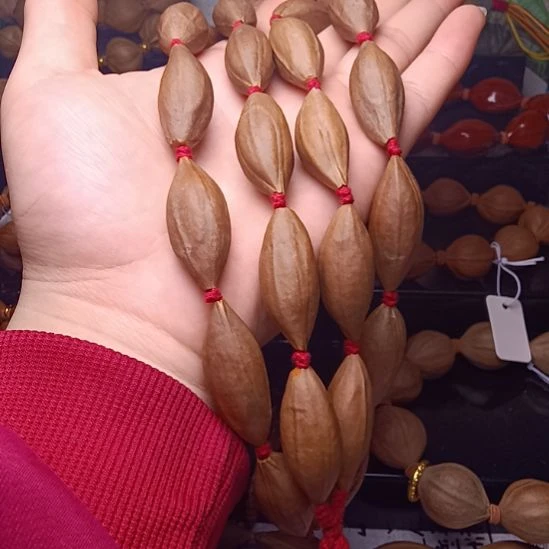 手串/手链橄榄核橄榄核三花野生柳叶脖挂（微瑕疵）