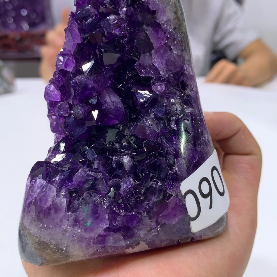 未镶嵌摆件紫晶紫水晶090