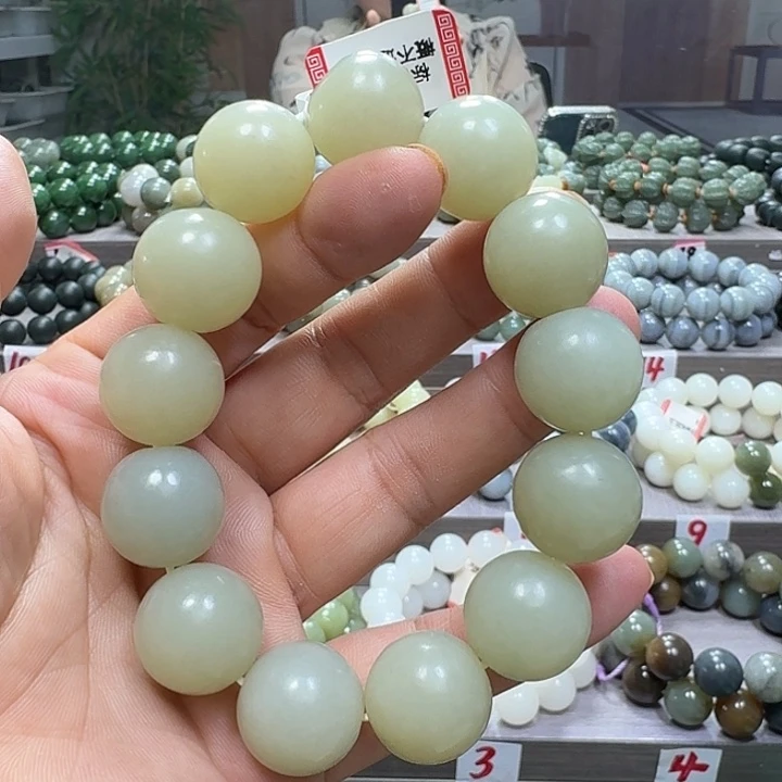 手链未镶嵌和田玉新疆且末蓝卡18