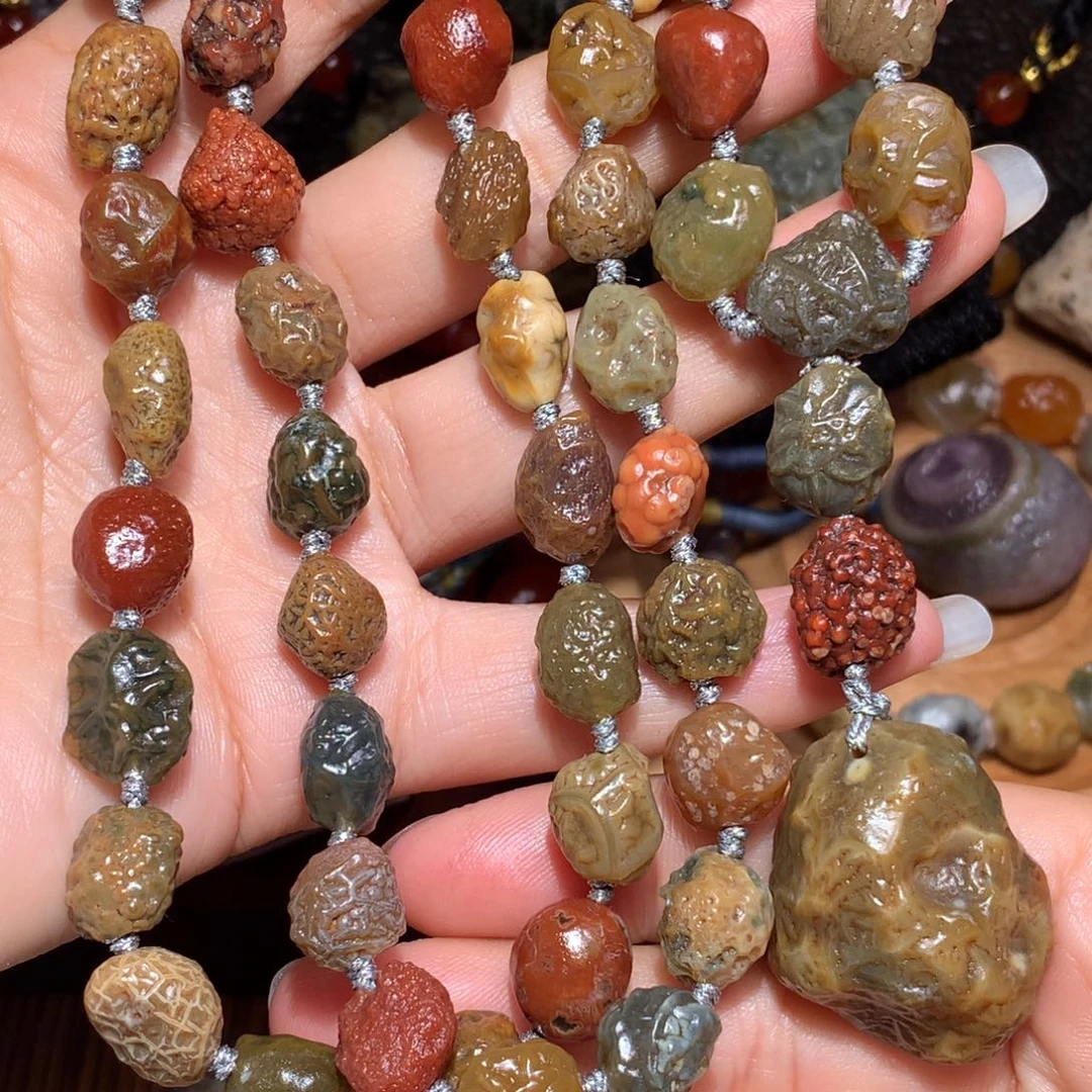 未镶嵌玛瑙/玉髓珠宝半成品