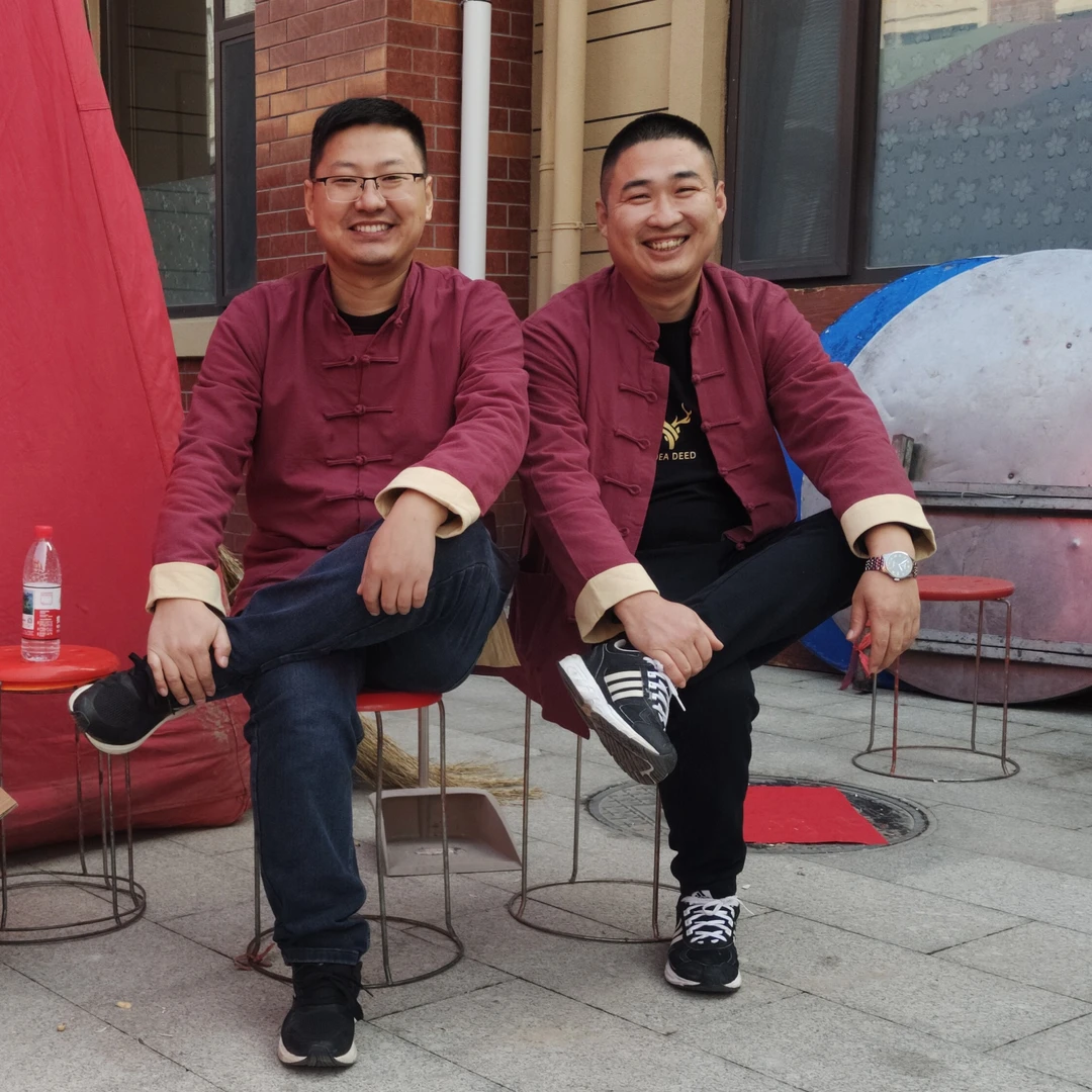 XIANYIN/弦吟春秋棉麻加厚双层中国风唐装男女同款居士太极服外套