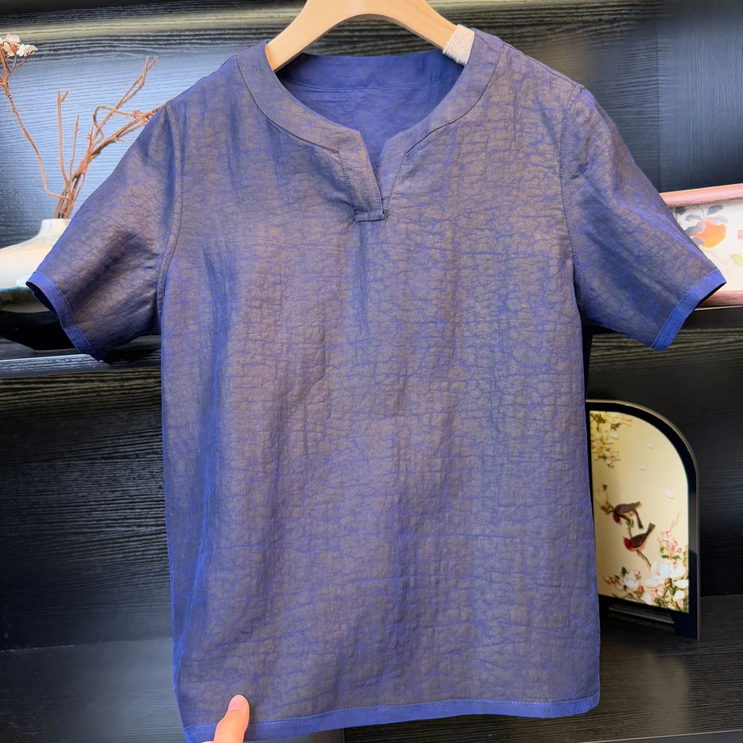 【蓝龟T】中式气质百搭小衫2391