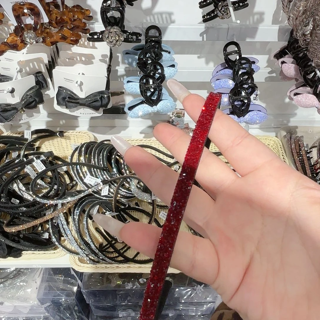 皮质铁合金发饰发夹