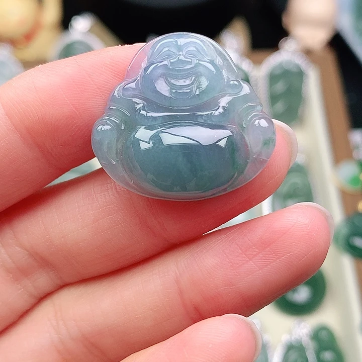 颈饰未镶嵌翡翠吊坠