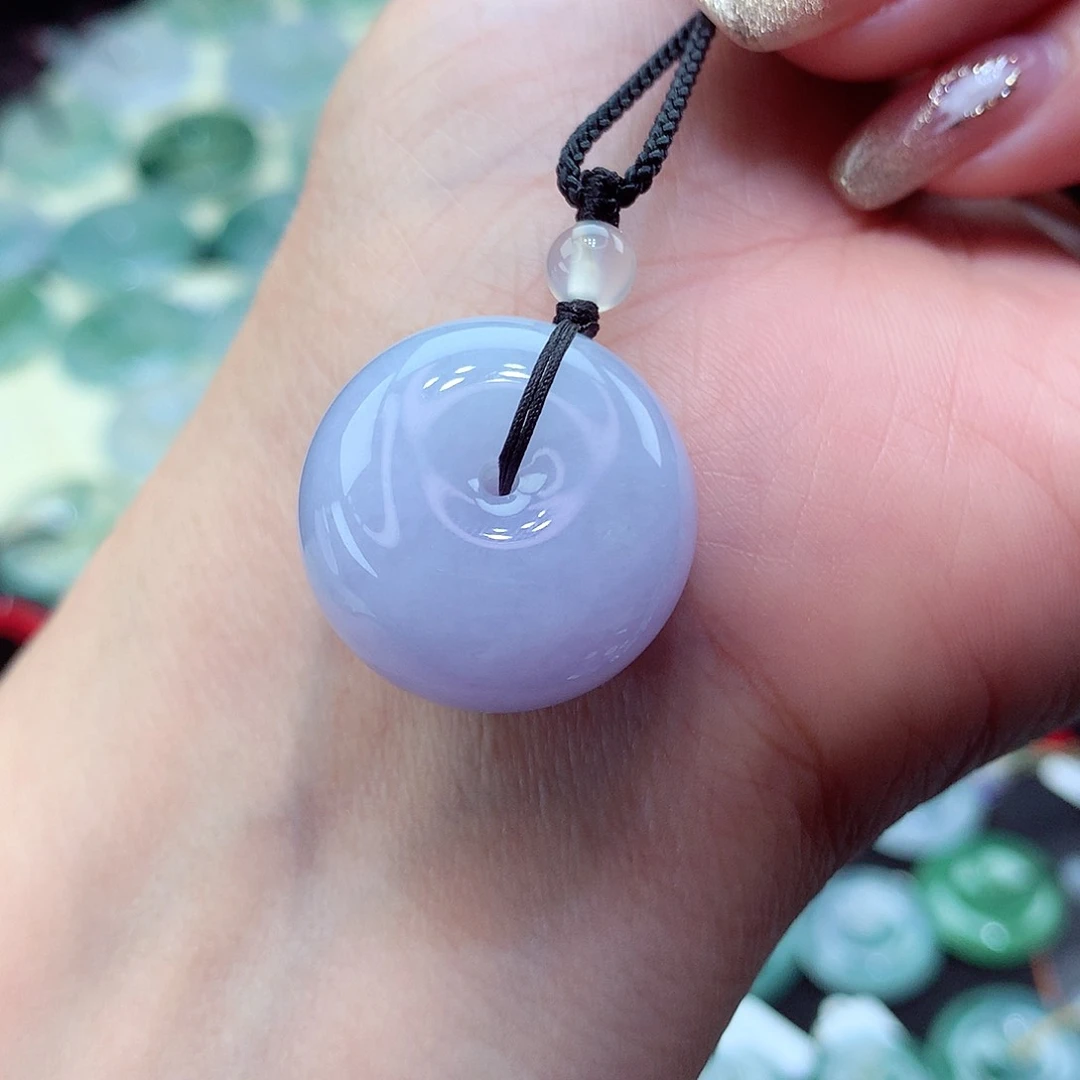 翡翠颈饰未镶嵌47尺寸22.1-14.8