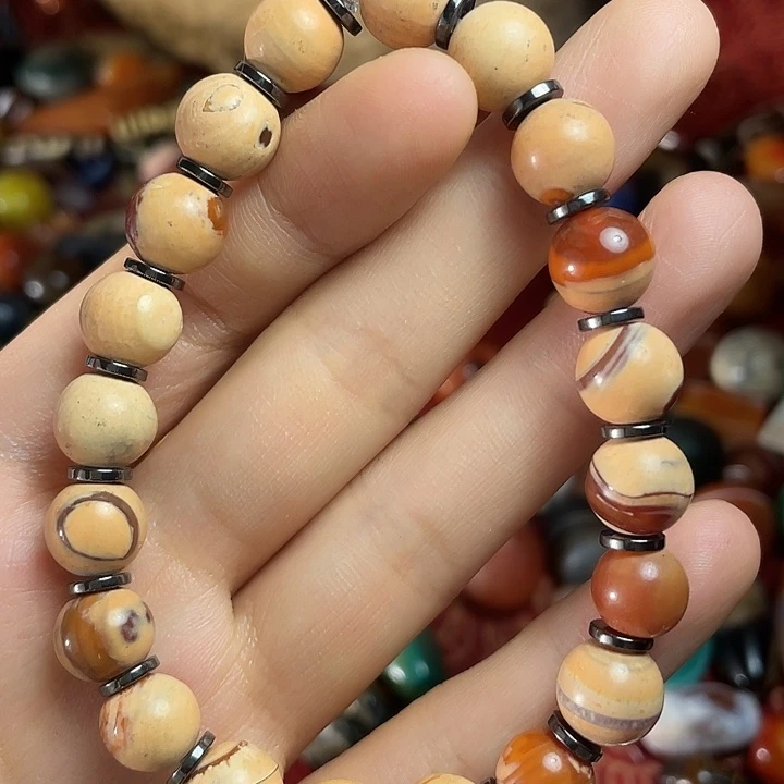 玛瑙/玉髓未镶嵌颈饰