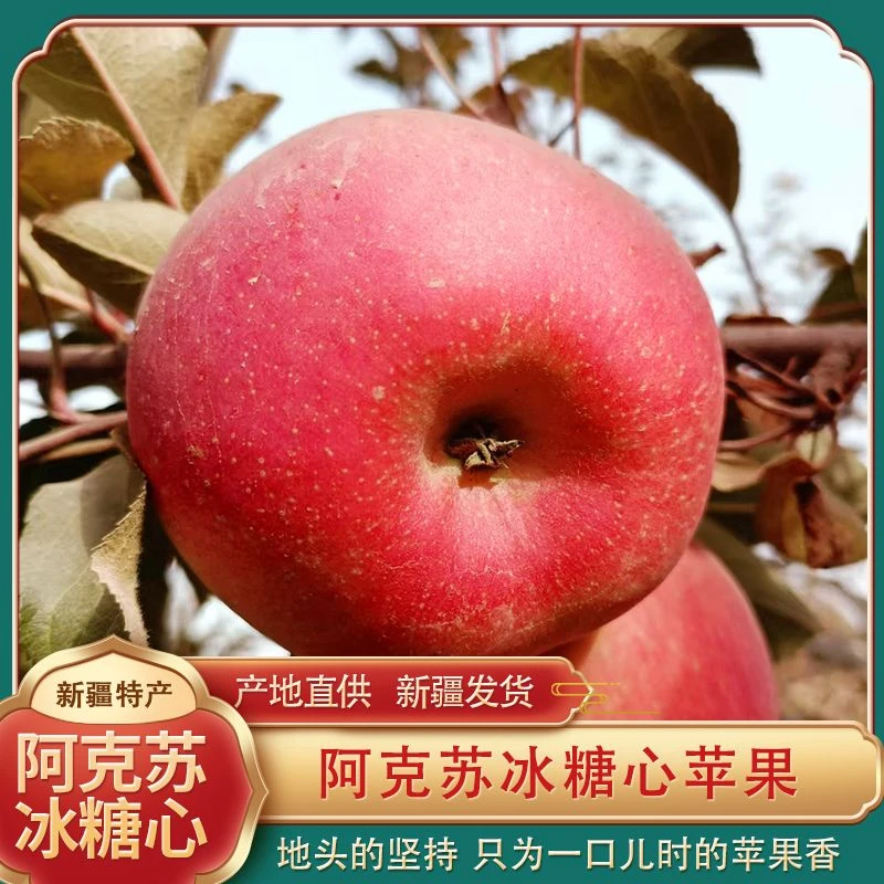 新疆阿克苏冰糖心苹果5斤箱装
